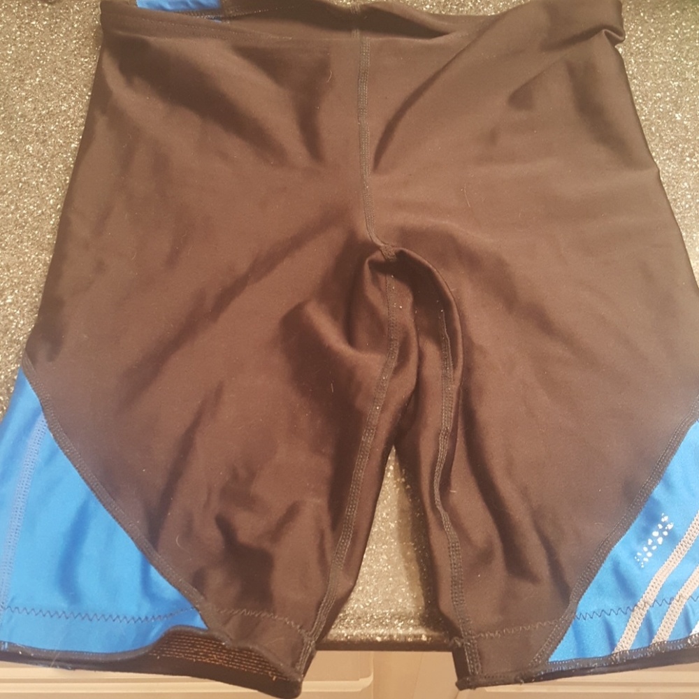 Vintage spandex bike shorts retro lycra